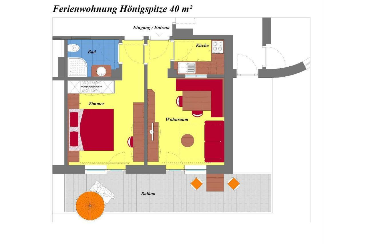 לגונדו Ferienwohnungen Obermoarhof מראה חיצוני תמונה