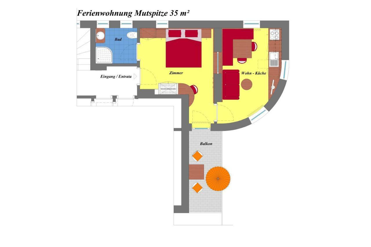 לגונדו Ferienwohnungen Obermoarhof מראה חיצוני תמונה